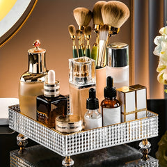 Cosmetics Storage Tray Lipstick Skincare Products Organizer