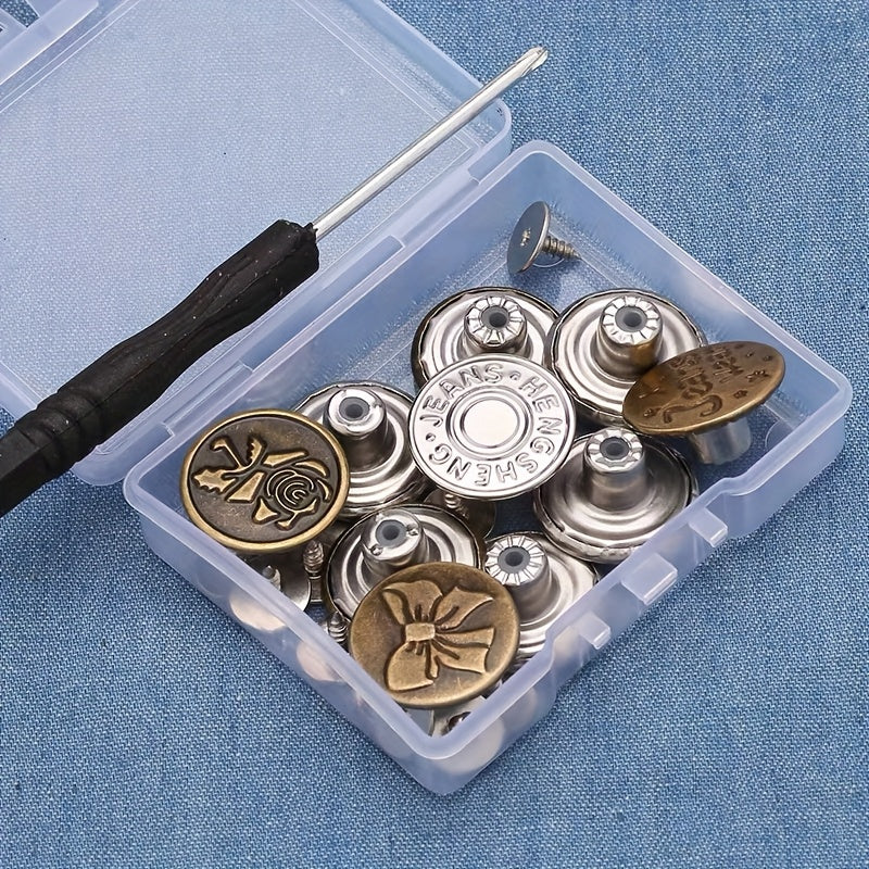 Adjustable Detachable Pants Buckle Waistline Button