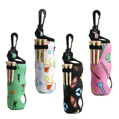 Small Golf Ball Bag Waist Storage Tool Kit Portable with Hook