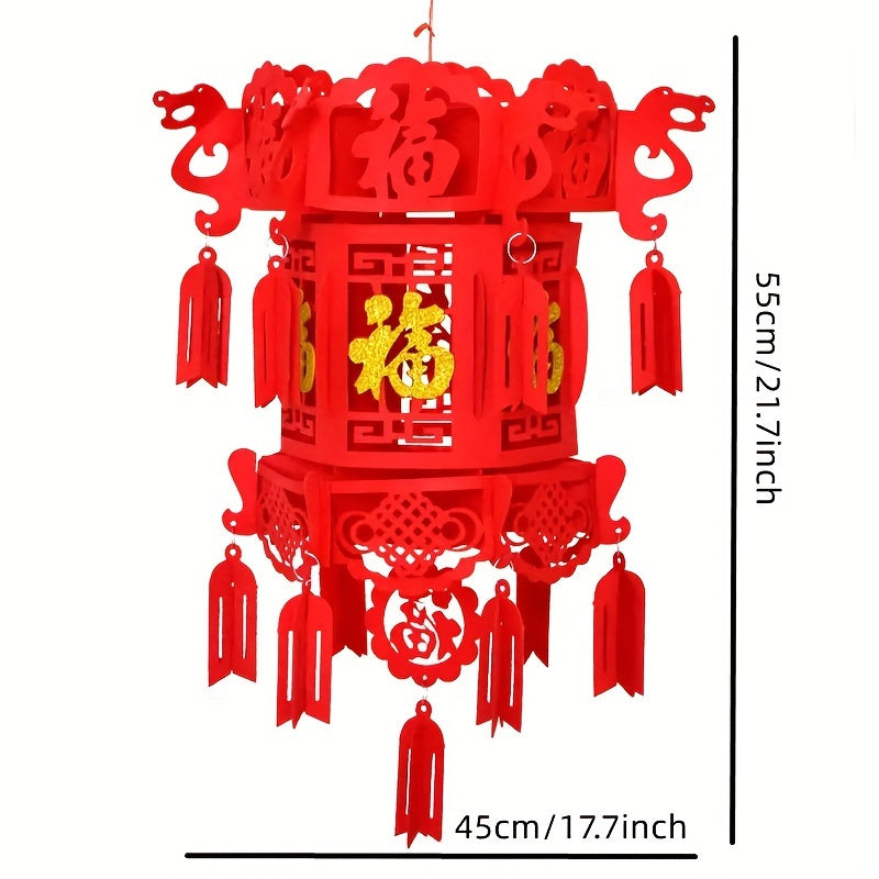 Red Lanterns Wedding Lanterns Decorations for Halloween Thanksgiving Christmas