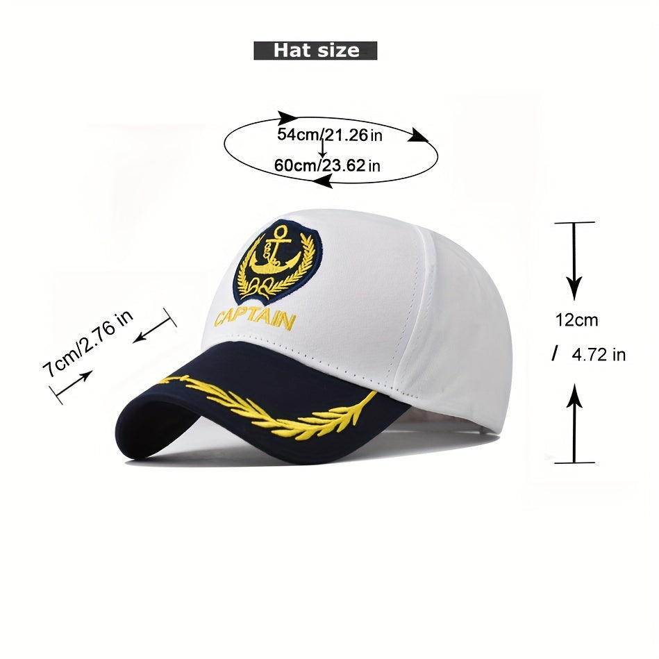 Vintage Navy Baseball Cap for Men Women