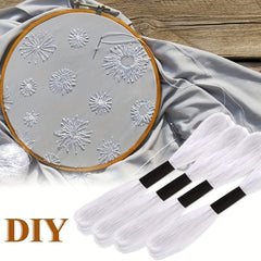 24 Skeins Cross Stitch Threads And Cotton Embroidery Floss