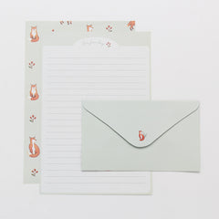 9Pcs Stationery Set: 6 Letter Paper, 3 Envelopes, Writing Office School Supplies