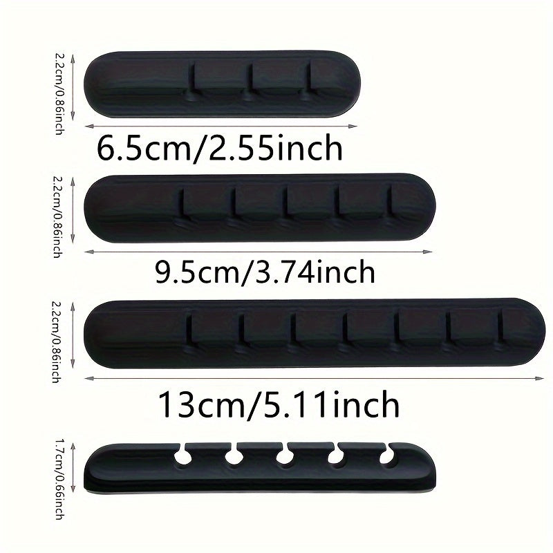 Desktop Cable Organizer Data Cable Clip Holder Charging Cable Holder Winder
