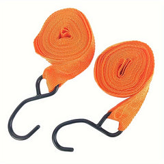 2pcs Ratchet Tensioning Strap - Car Cargo Binding Fastener Tightening