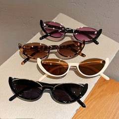 Cat Eye Sunglasses Mod Gradient Lens UV400