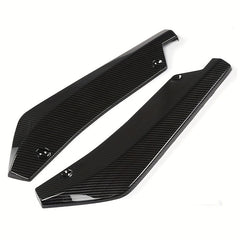2pcs Car Rear Bumper Lip Spoiler Anti-Collision Exterior Accessories
