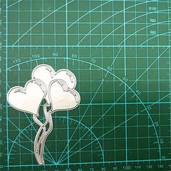 Heart Balloon Metal Cutting Dies Stencil for Scrapbook Embossing Craft DIY Album
