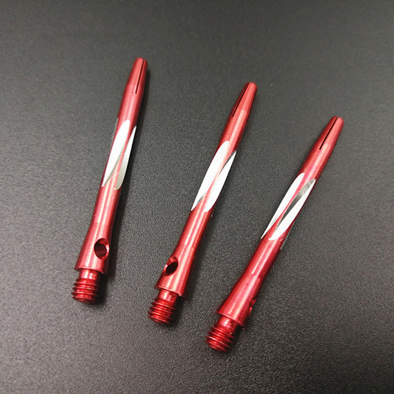 3pcs Carved Darts Set Lightweight Aluminum Rods Enhanced Grip