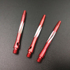 3pcs Carved Darts Set Lightweight Aluminum Rods Enhanced Grip