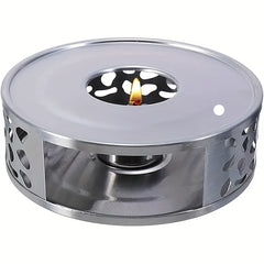 Portable Stainless Steel Tea Warmer for Camping Travel Picnics