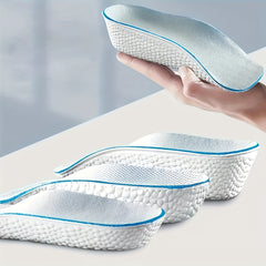 Height Increase Insoles Men Women Shoes Flat Feet Orthopedic Insole
