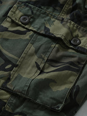 Men's Camo Cargo Work Pants with Pockets