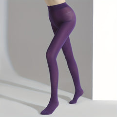 Seamless High Waist Footed Pantyhose Women's Stockings