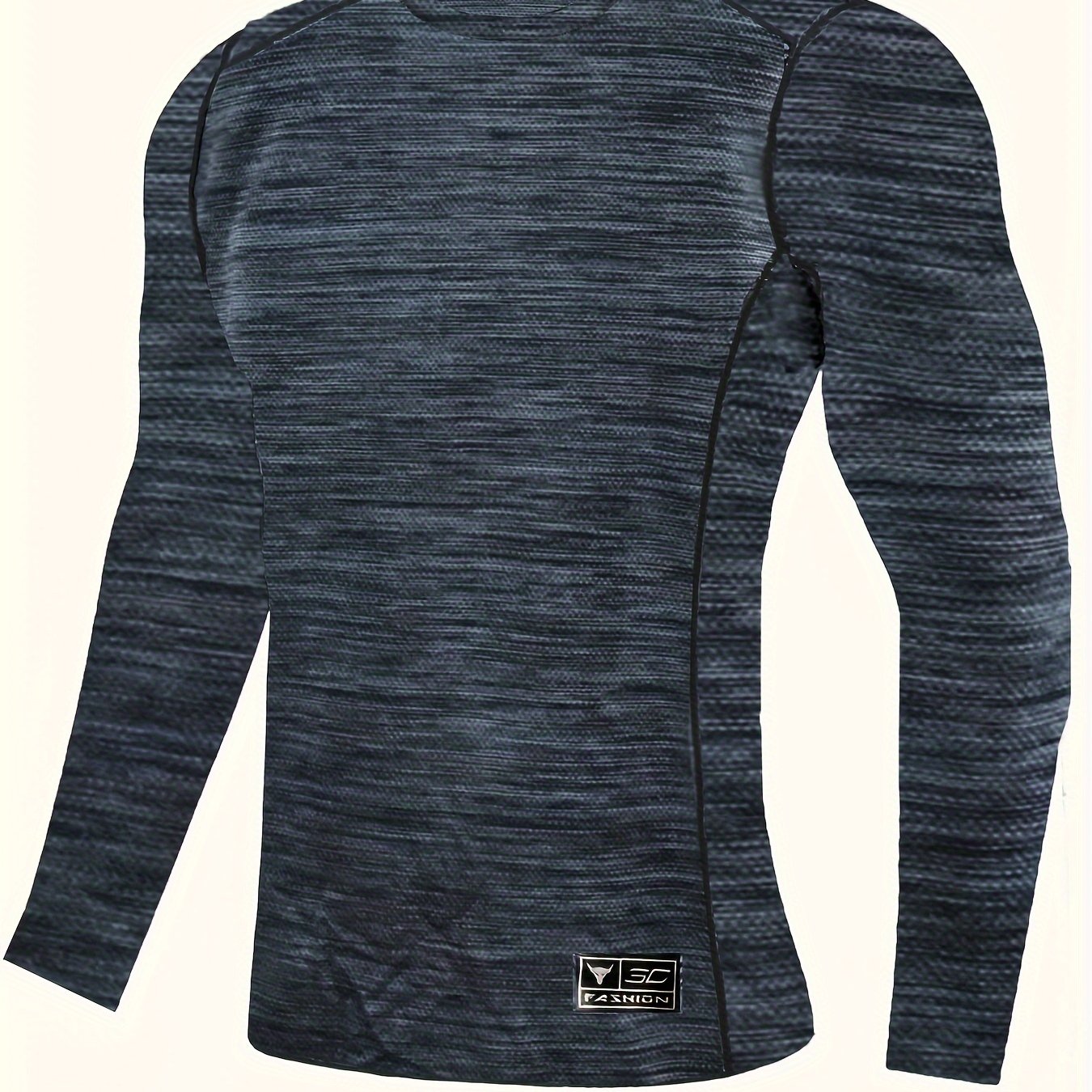 Men's Comfy Sports Compression T-shirt for Fitness Activities