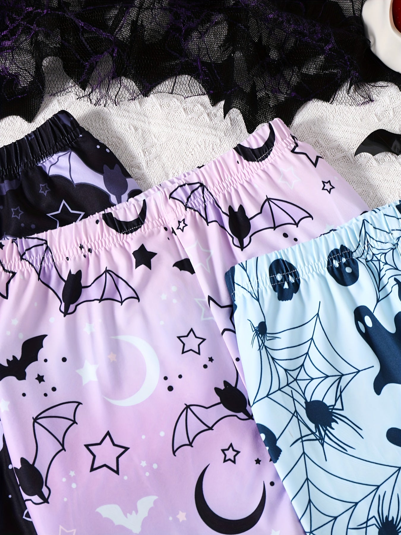 Halloween Leggings for Toddler Girls Fleece Warm Pants Costume