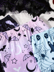 Halloween Leggings for Toddler Girls Fleece Warm Pants Costume
