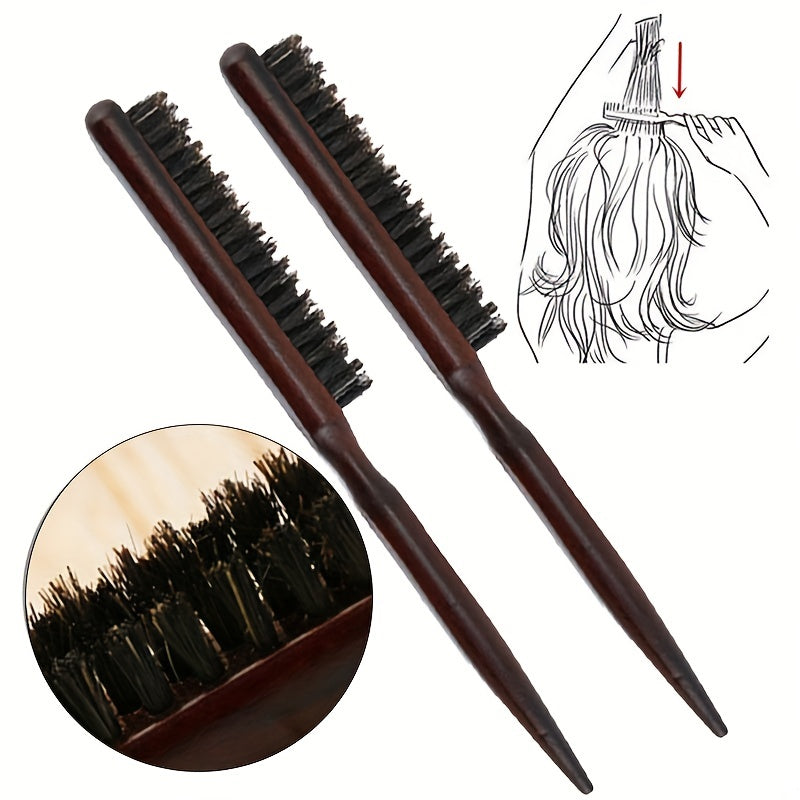 Professional Boar Bristle Hair Comb for Hair Styling