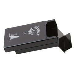 Wolf Pattern Cigarette Case Holder Automatic Pop up