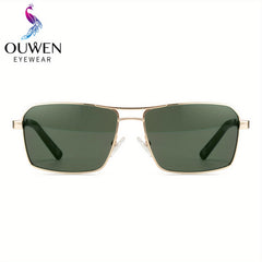 VIVIENFANG Retro Aviator Sunglasses For Men UV Protection