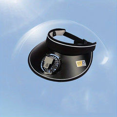 Summer Cap With Cooling Fan 3 Gears Of Speed Adjustable Fan