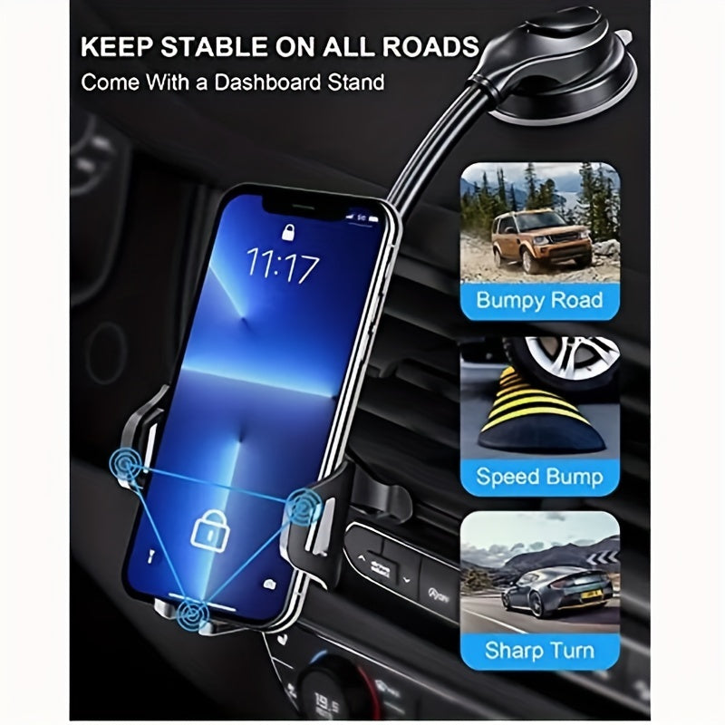 Car Phone Holder Central Control Panel Suction Cup