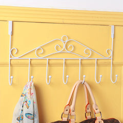 Over Door Hook Nail Clothes Hanger Door Back Clothes Hook Towel Rack Coat Rack