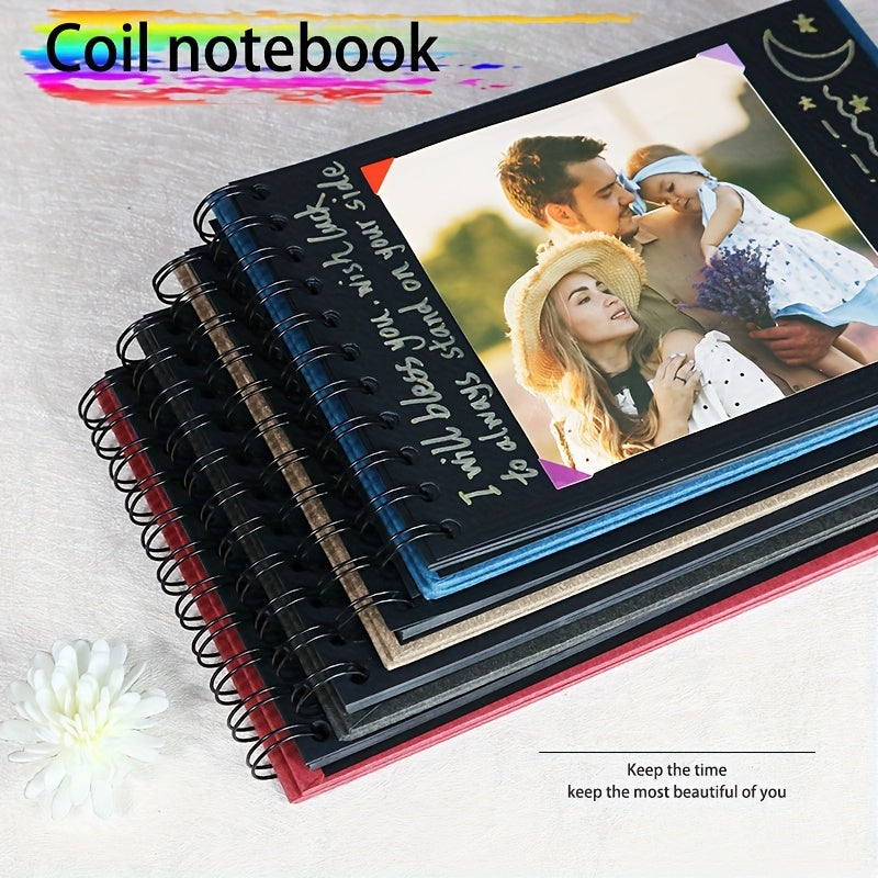 Stylish Hard Cover Photo Album Scrapbook