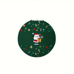 1pc Christmas Paper Lantern DIY Party Decoration Supplies Portable Lantern