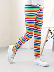 Girls Leopard Print Leggings Comfy Spring Fall Christmas Gift