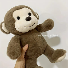 Monkey Plush Toy 1pc Cute Soft Doll Forest Animal Series for Holidays
