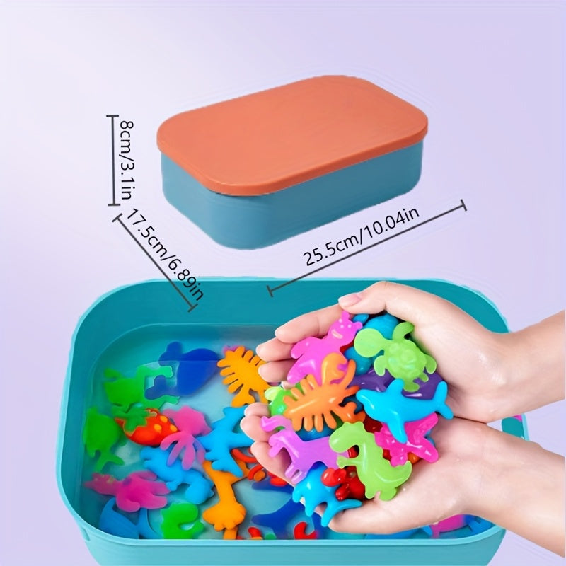 Magical Water Elf Kids Craft Kit - Ocean Series Models, 12 Bottles, 29pcs