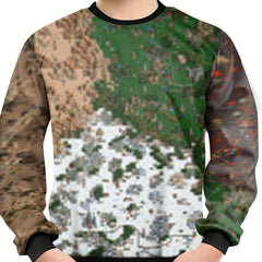 Teens Hot Game 3D Print Sweatshirt Kids Casual Pullover Street Wear