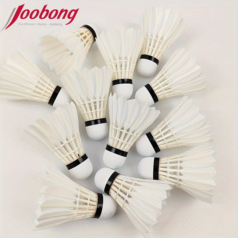 Joobong JS20 Goose Feather Shuttlecock Speed 75 76