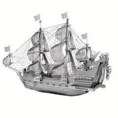 Queen Anne 3D DIY Metal Jigsaw Puzzle Educational Toy