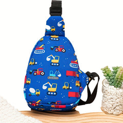 Kids Cartoon Crossbody Bag for Outdoor Travel
