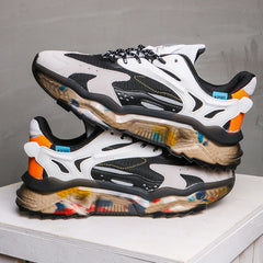 Shock Absorption Lace Up Sneakers Autumn & Winter