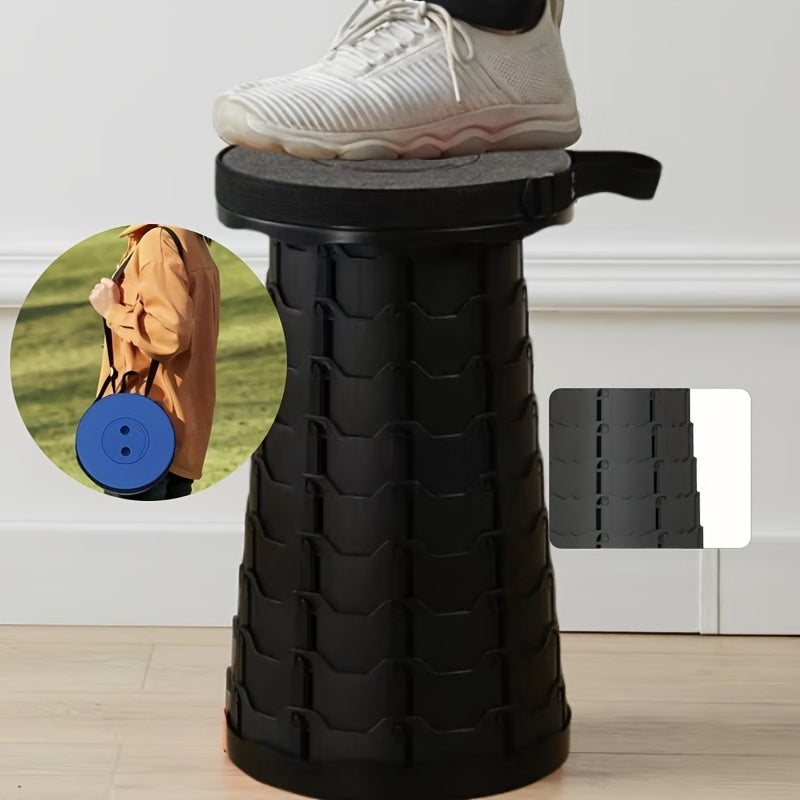 Adjustable Telescopic Stool for Outdoor Activities