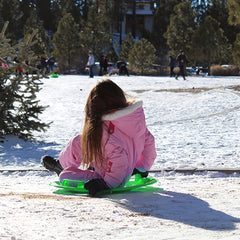Portable Skiing Board w/ Handles for Safe Slid