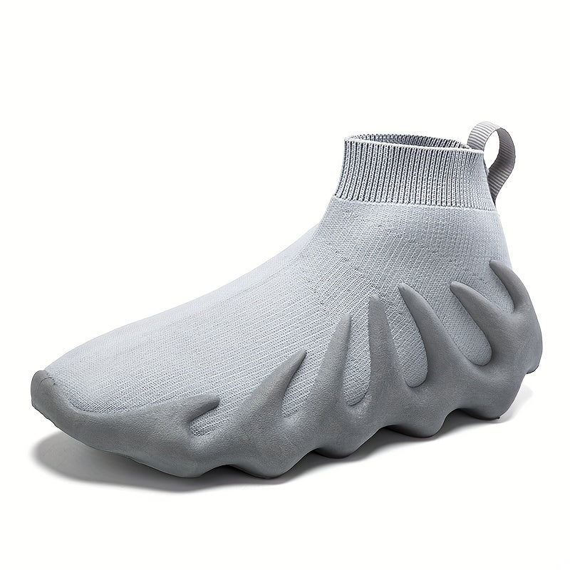 Men's Breathable Mesh Slip On Sock Shoes Lightweight Anti Skid Sneakers