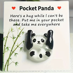 2pcs Pocket Hug Panda Isolation Gift for Family and Friends