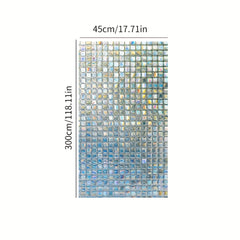 Frosted Privacy Window Film for Glass Doors - Decorative Window Stickers