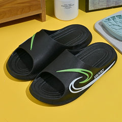 JIAGEYA Men's Slides Lightweight Slippers Open Toe Shoes