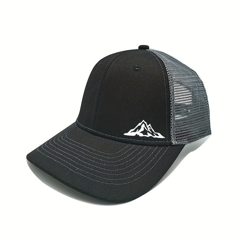 Mountain Baseball Cap Multicolor Mesh Hat Unisex