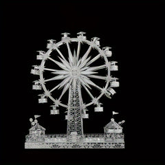 Metal Construction Toy Car Models 3D Puzzle Building Set