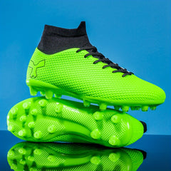 Kids' Outdoor Professional Football Boots - Anti Skid & Waterproof