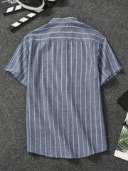 Men's Casual Button-Down Shirt