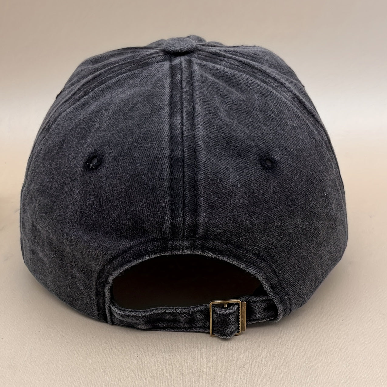 Casual Soft Top Washed Baseball Cap
