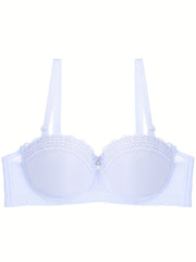 Lace Balconette Bra Push Up Women's Lingerie
