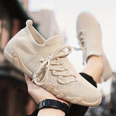 Men's Knitted Lightweight Slip On Casual Shoes Breathable Sock Shoes